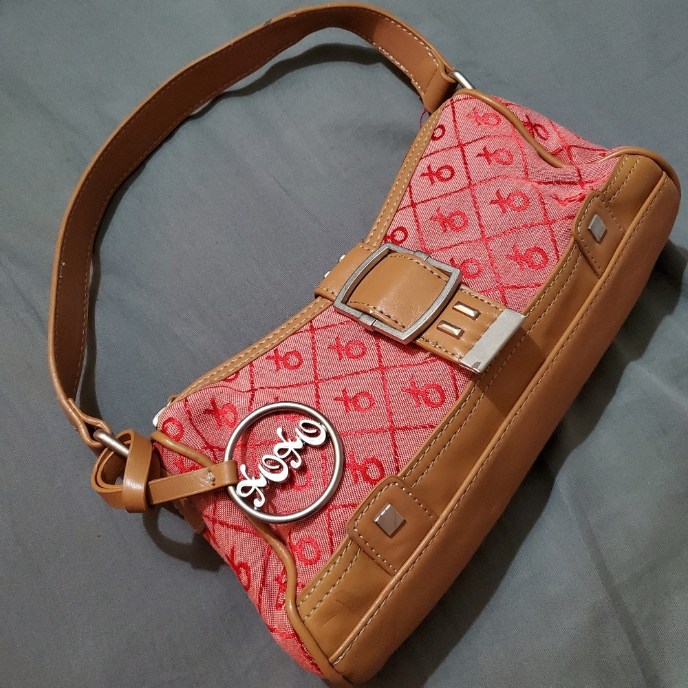 XOXO Small Red Print Handbag